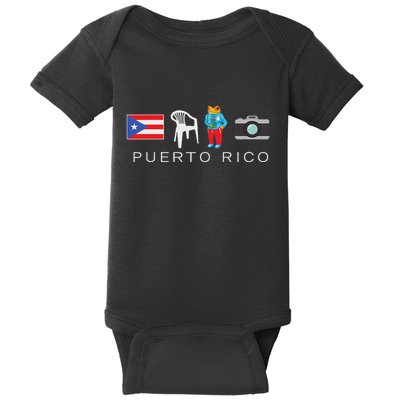 Puerto Rico Dtmf Baby Bodysuit