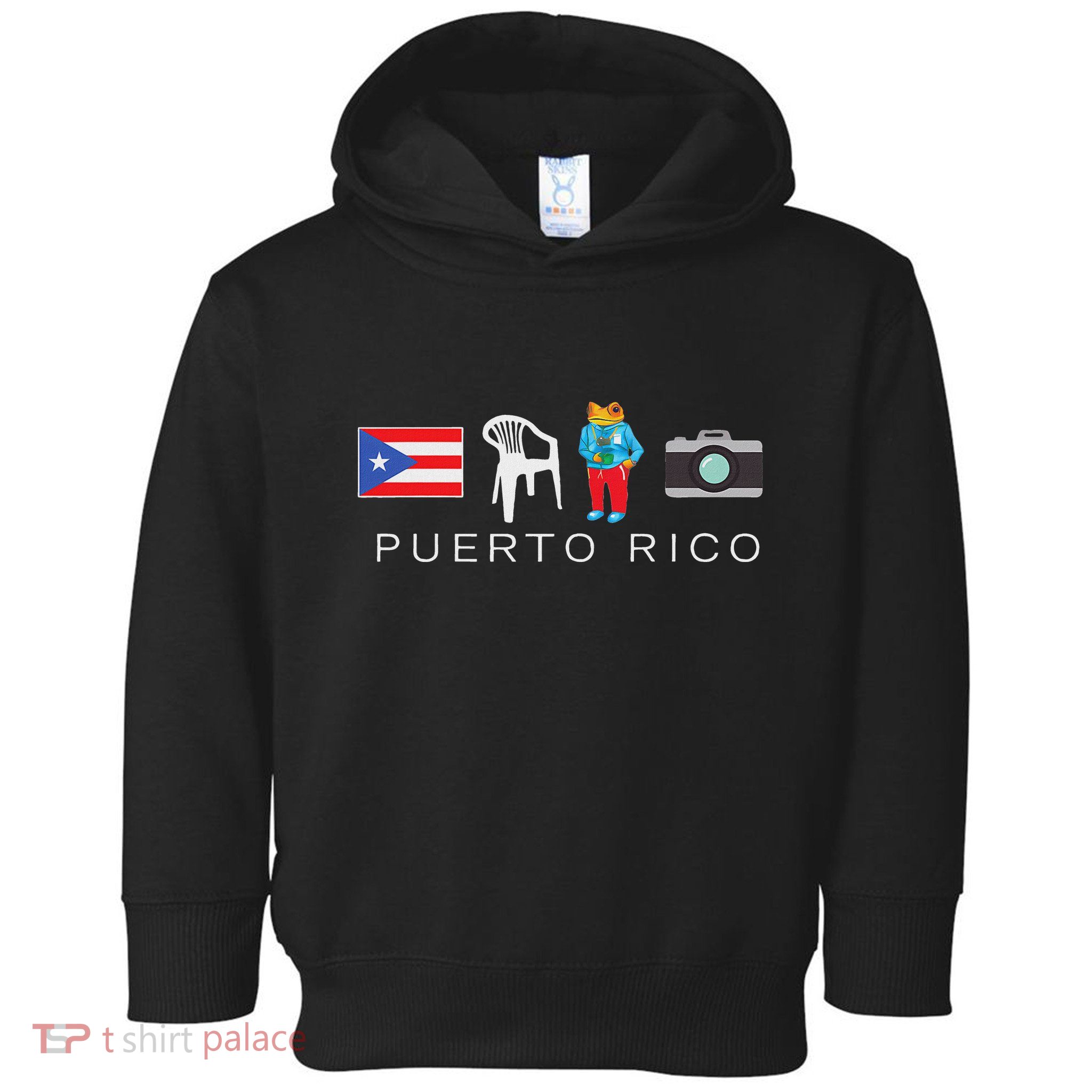 Puerto Rico Dtmf Toddler Hoodie