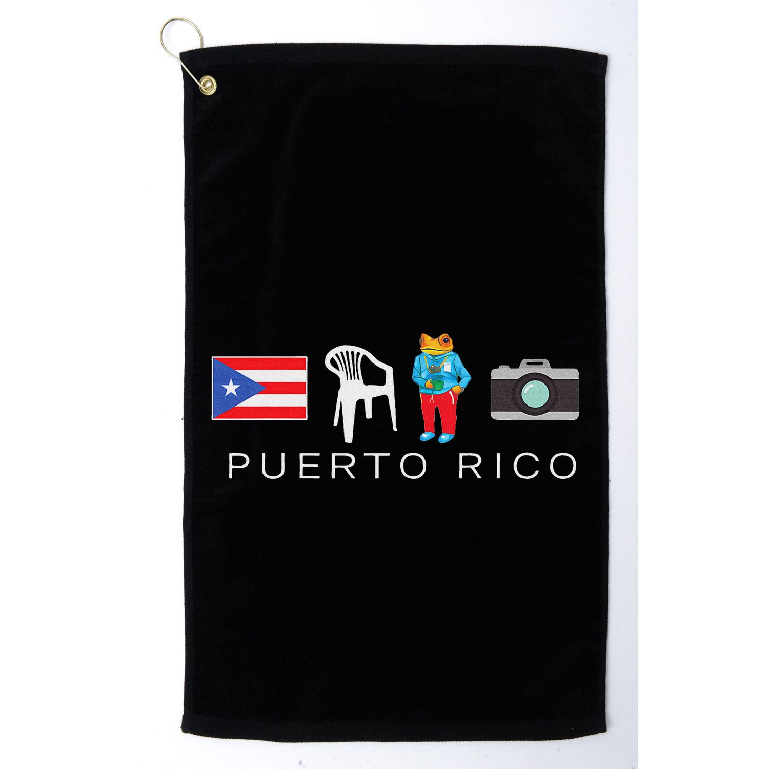 Puerto Rico Dtmf Golf Towel