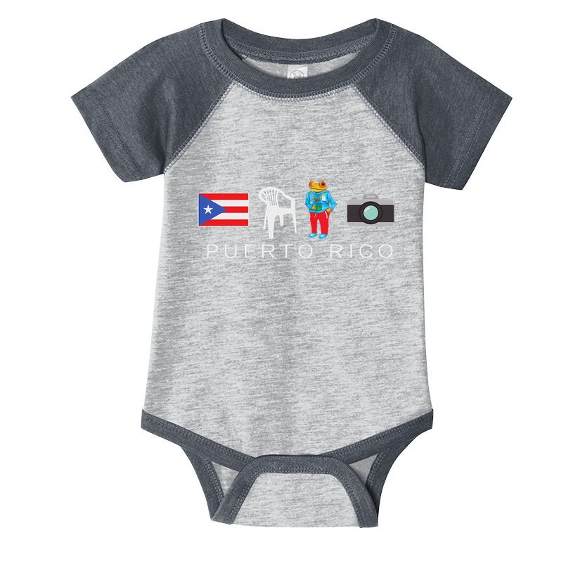 Puerto Rico Dtmf Infant Baby Jersey Bodysuit