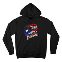 Puerto Rico Distressed Rican Roots Coqui Taino Boricua Frog Hoodie