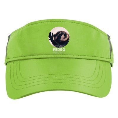 Pedro Racoon Dance Popular Internet Meme Mapache Dance Adult Drive Performance Visor