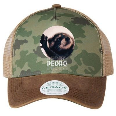 Pedro Racoon Dance Popular Internet Meme Mapache Dance Legacy Tie Dye Trucker Hat