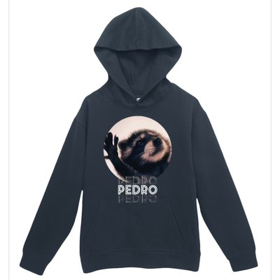 Pedro Racoon Dance Popular Internet Meme Mapache Dance Urban Pullover Hoodie