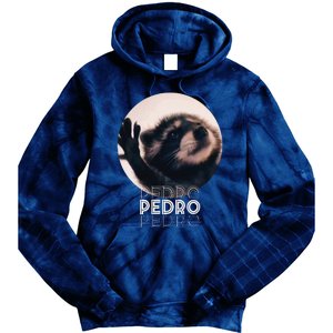 Pedro Racoon Dance Popular Internet Meme Mapache Dance Tie Dye Hoodie