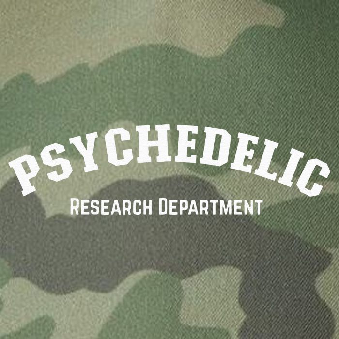 Psychedelic Research Department Funny Psychedelic Legacy Tie Dye Trucker Hat