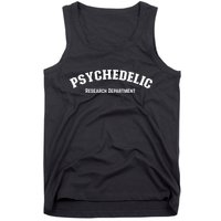 Psychedelic Research Department Funny Psychedelic Tank Top