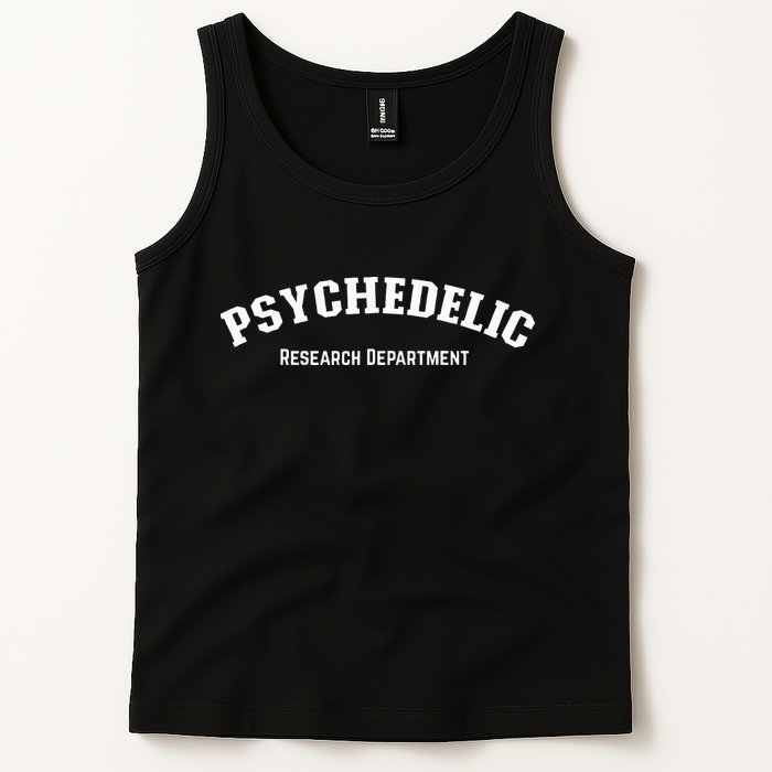 Psychedelic Research Department Funny Psychedelic Tank Top