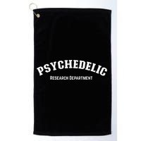 Psychedelic Research Department Funny Psychedelic Golf Towel