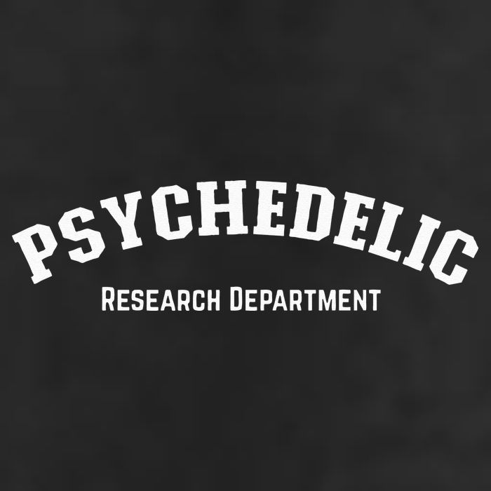 Psychedelic Research Department Funny Psychedelic Golf Towel