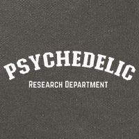 Psychedelic Research Department Funny Psychedelic Cotton Canvas Backpack