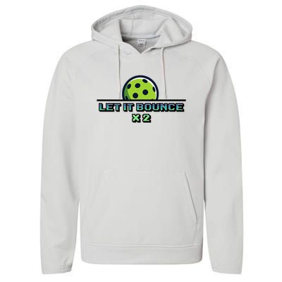 Pickle Reminder Design Performance Fleece Hoodie