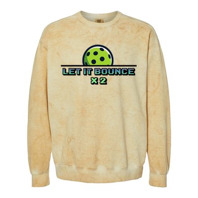 Pickle Reminder Design Colorblast Crewneck Sweatshirt