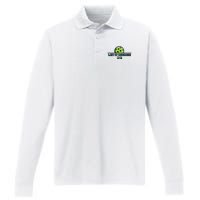 Pickle Reminder Design Performance Long Sleeve Polo