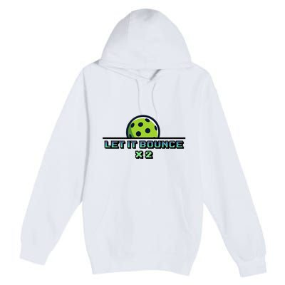 Pickle Reminder Design Premium Pullover Hoodie