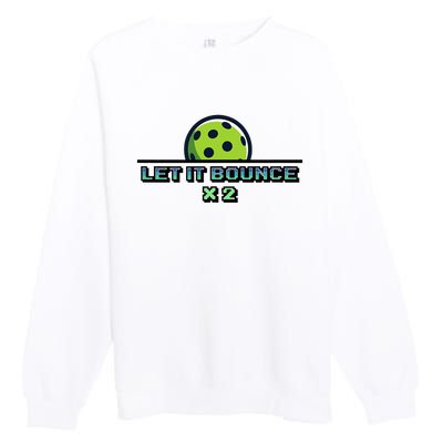 Pickle Reminder Design Premium Crewneck Sweatshirt