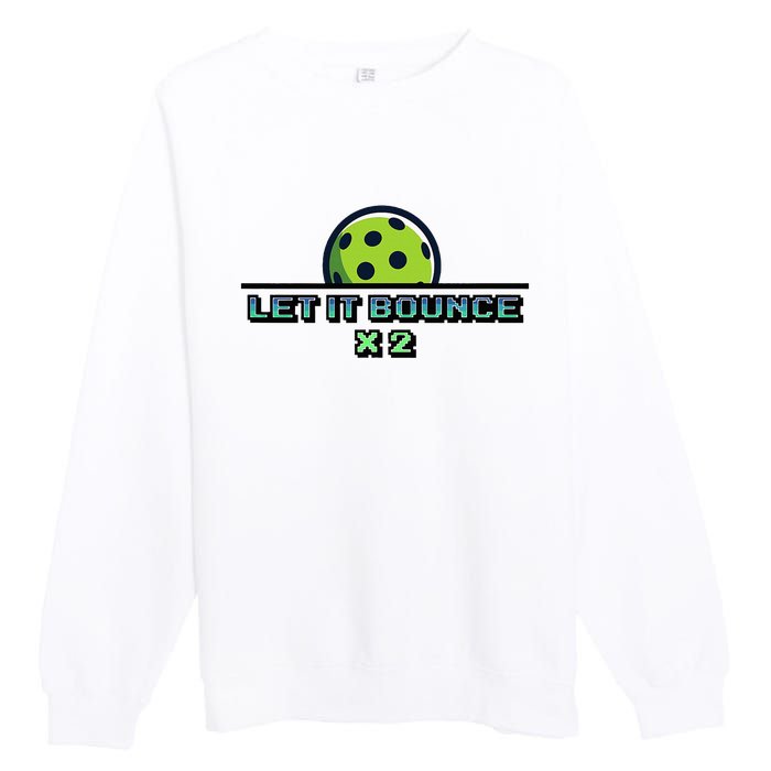 Pickle Reminder Design Premium Crewneck Sweatshirt