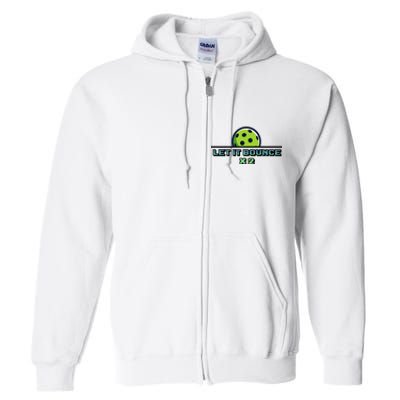 Pickle Reminder Design Full Zip Hoodie