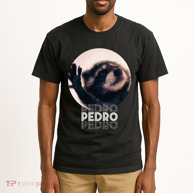 Pedro Racoon Dance Popular Internet Meme Mapache Dance Tall T-Shirt