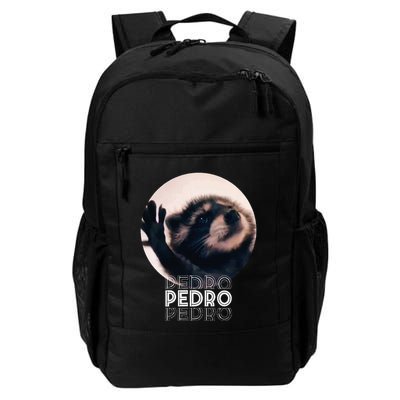 Pedro Racoon Dance Popular Internet Meme Mapache Dance Backpack