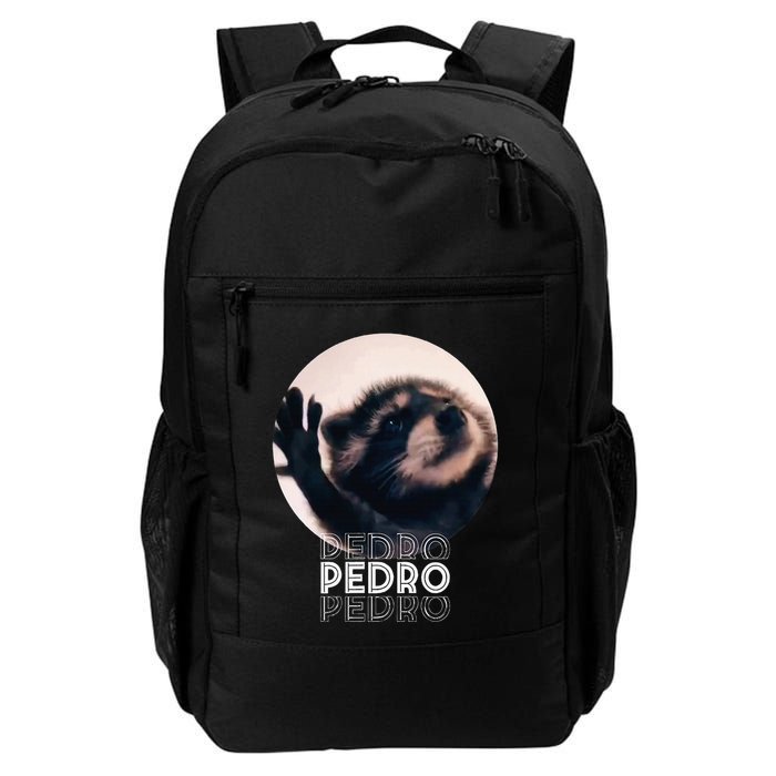 Pedro Racoon Dance Popular Internet Meme Mapache Dance Backpack