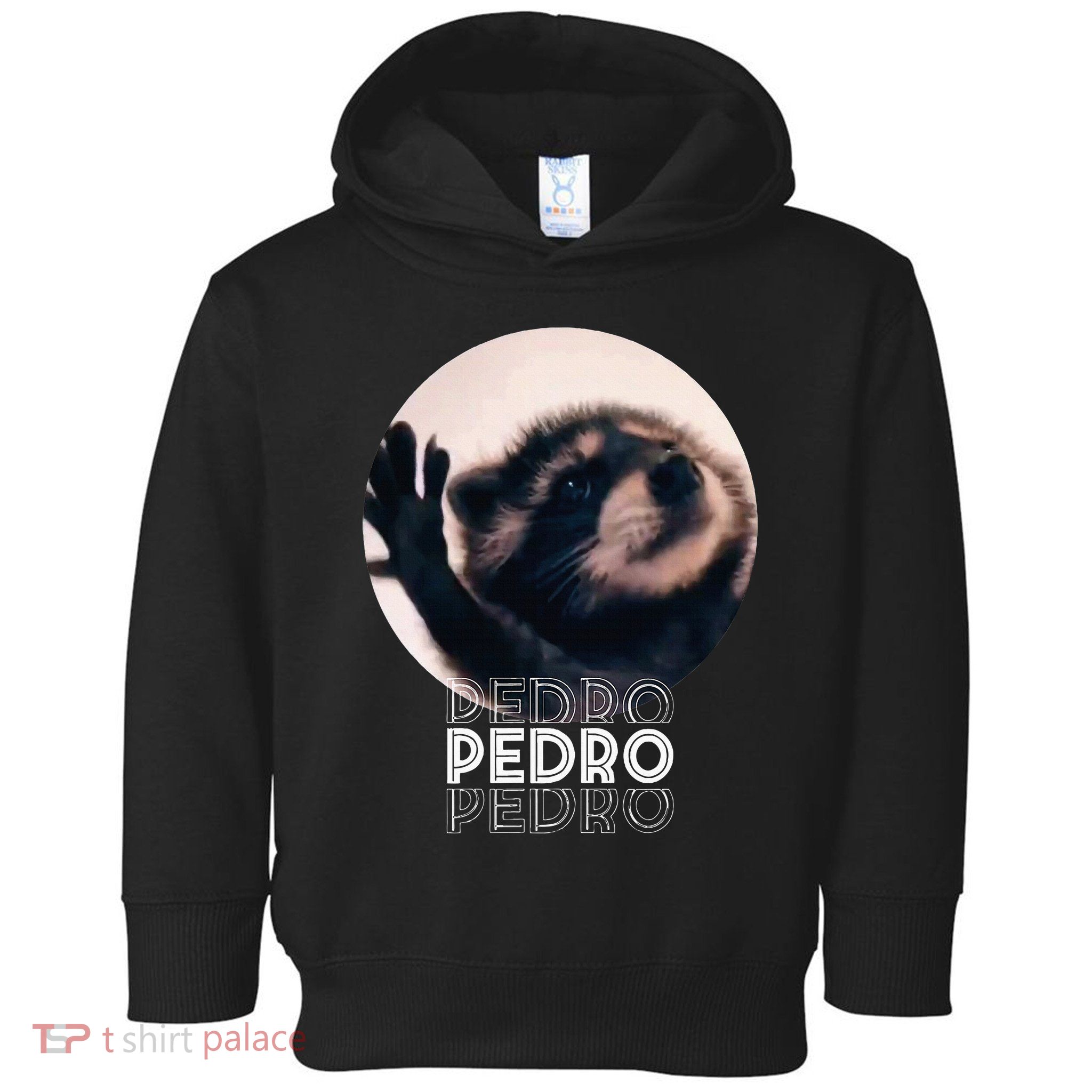 Pedro Racoon Dance Popular Internet Meme Mapache Dance Toddler Hoodie