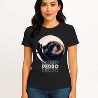 Pedro Racoon Dance Popular Internet Meme Mapache Dance Womens T-Shirt