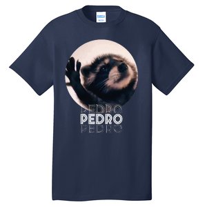 Pedro Racoon Dance Popular Internet Meme Mapache Dance Tall T-Shirt