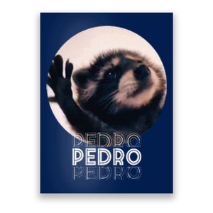 Pedro Racoon Dance Popular Internet Meme Mapache Dance Poster