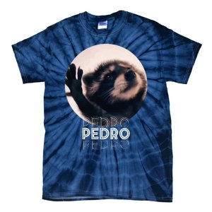 Pedro Racoon Dance Popular Internet Meme Mapache Dance Tie-Dye T-Shirt