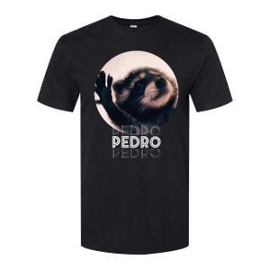 Pedro Racoon Dance Popular Internet Meme Mapache Dance Softstyle CVC T-Shirt