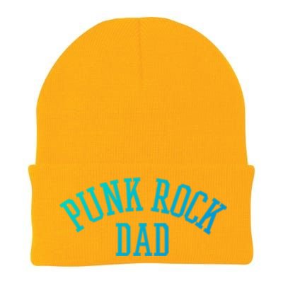 Punk Rock Dad Gift Tattoos Punker Rocker Ska Band Music Funny Gift Knit Cap Winter Beanie