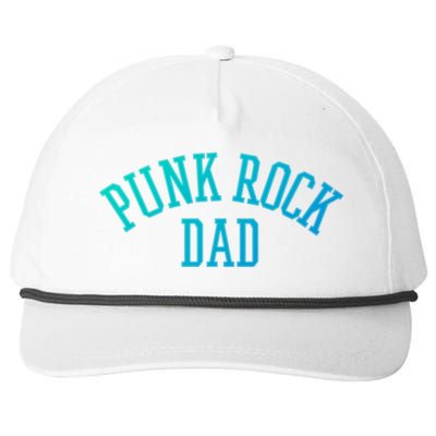 Punk Rock Dad Gift Tattoos Punker Rocker Ska Band Music Funny Gift Snapback Five-Panel Rope Hat