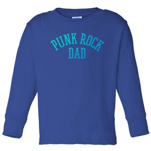 Punk Rock Dad Gift Tattoos Punker Rocker Ska Band Music Funny Gift Toddler Long Sleeve Shirt