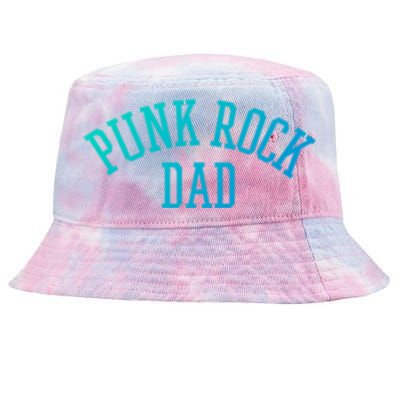 Punk Rock Dad Gift Tattoos Punker Rocker Ska Band Music Funny Gift Tie-Dyed Bucket Hat