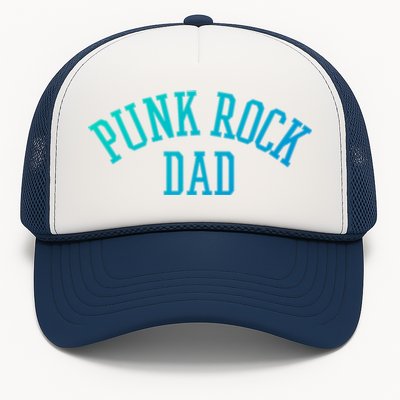 Punk Rock Dad Gift Tattoos Punker Rocker Ska Band Music Funny Gift Trucker Hat