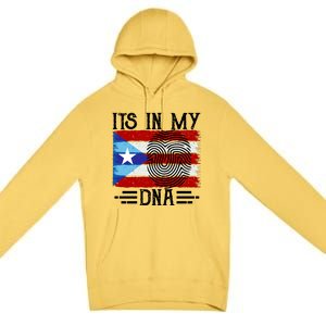 Puerto Rico Dna Premium Pullover Hoodie