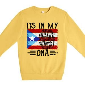 Puerto Rico Dna Premium Crewneck Sweatshirt