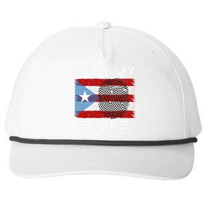 Puerto Rico Dna Snapback Five-Panel Rope Hat