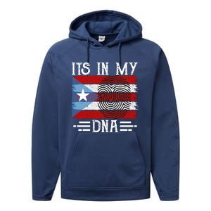 Puerto Rico Dna Performance Fleece Hoodie