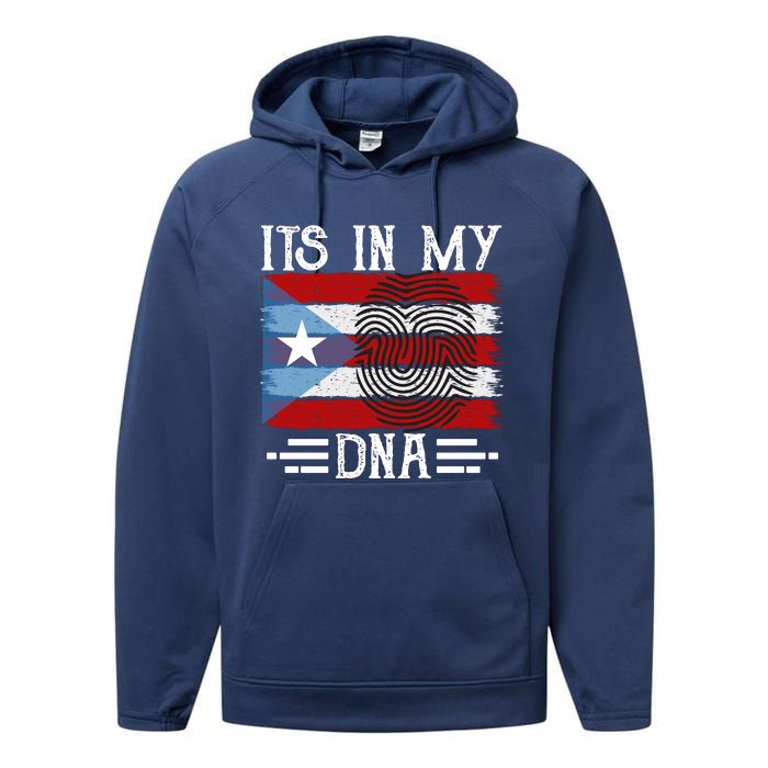 Puerto Rico Dna Performance Fleece Hoodie