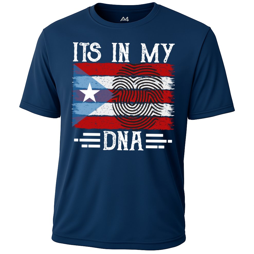 Puerto Rico Dna Cooling Performance Crew T-Shirt