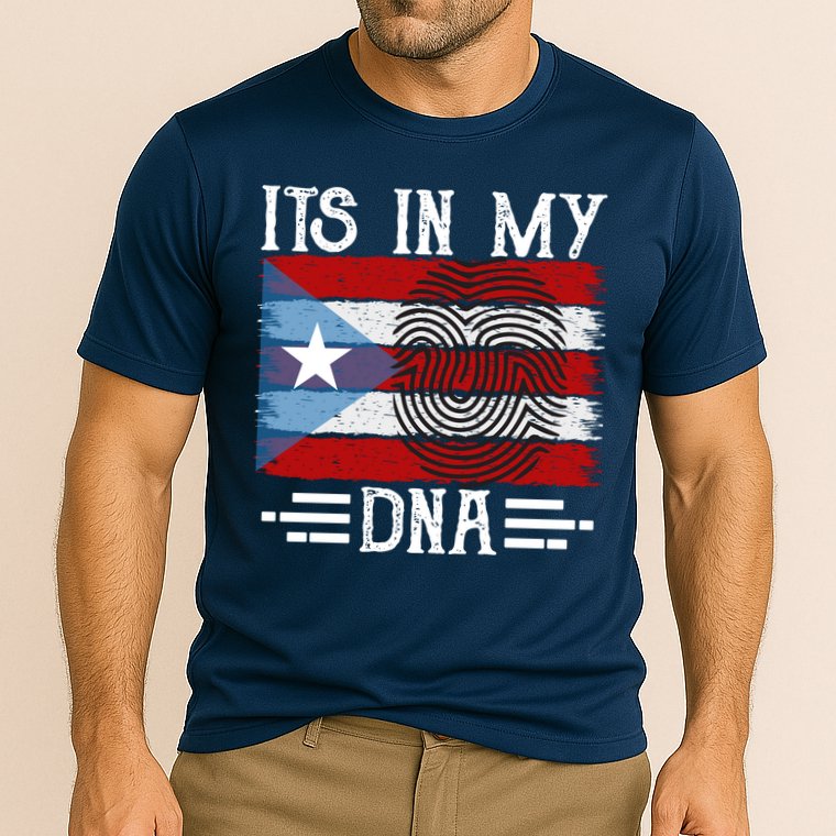 Puerto Rico Dna Cooling Performance Crew T-Shirt