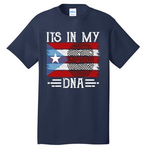 Puerto Rico Dna Tall T-Shirt