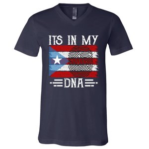 Puerto Rico Dna V-Neck T-Shirt