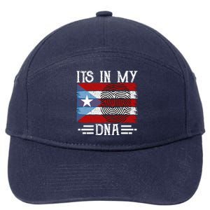 Puerto Rico Dna 7-Panel Snapback Hat