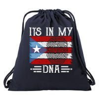 Puerto Rico Dna Drawstring Bag