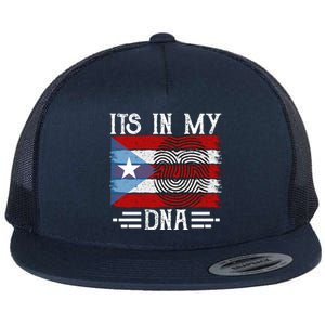 Puerto Rico Dna Flat Bill Trucker Hat