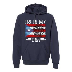 Puerto Rico Dna Premium Hoodie