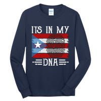 Puerto Rico Dna Tall Long Sleeve T-Shirt